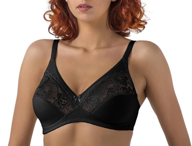 Verally Bügelloser BH Entlastungs BH ohne Bügel, Cups A-E (Set, 1-tlg) Basic Dessous von Verally