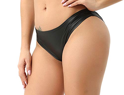 Verano Wetlook Damen Slip mit Cut Out (M) von Verano