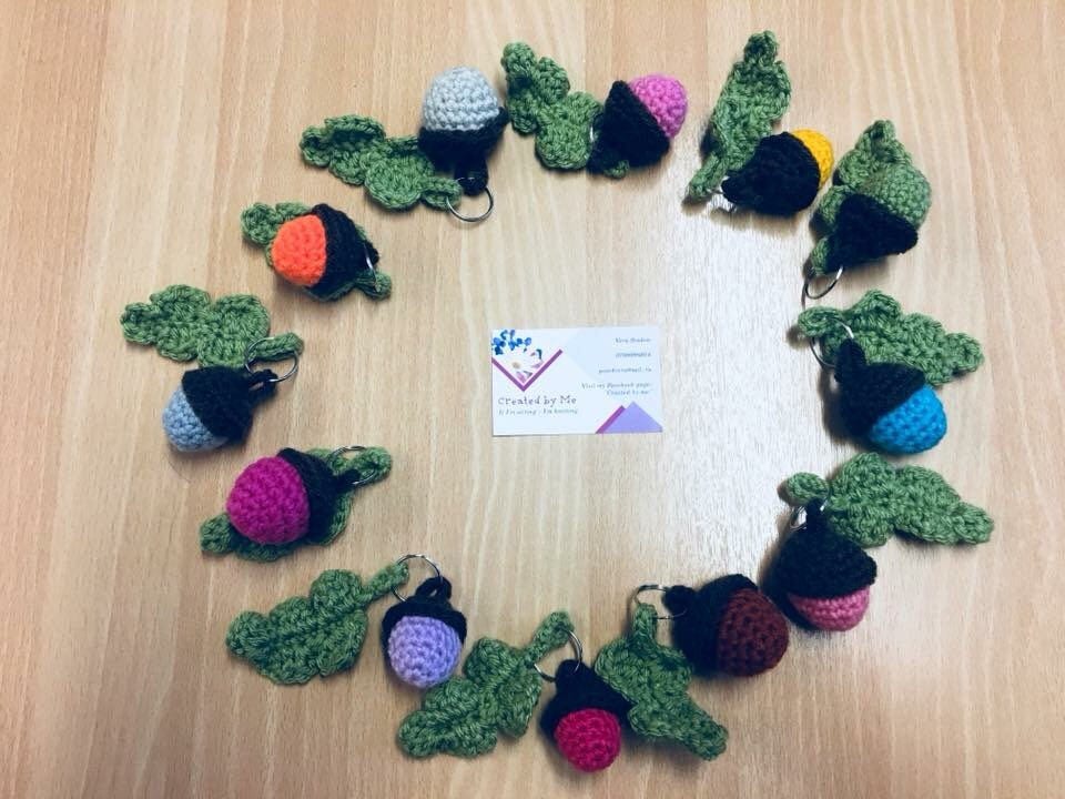 Icorn Schlüsselanhänger/Brosche/Haarnadel Icorn Schlüsselanhänger/Brosche/Haarnadel von Verascrochet