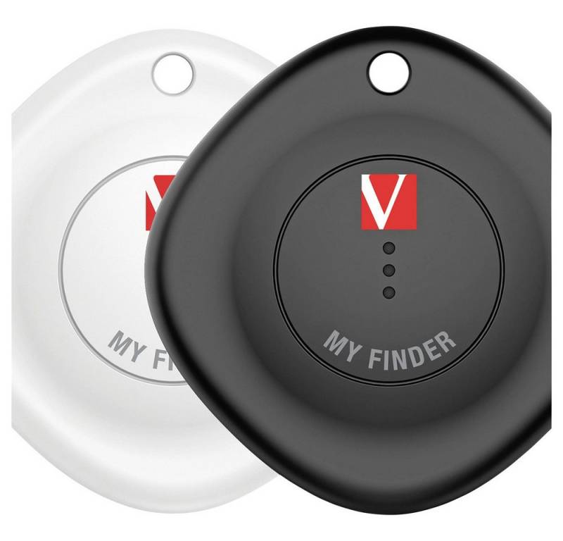 Verbatim Schlüsselanhänger Verbatim MYF-02 MyFinder Bluetooth-Tracker Schwarz, Weiß 2 St. Verbatim Schlüsselanhänger Verbatim MYF-02 MyFinder Bluetooth-Tracker Schwarz, Weiß 2 St. von Verbatim