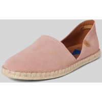 Verbenas Espadrilles in unifarbenem Design Modell 'CARMEN SERRAJE' in Hellrosa, Größe 38 von Verbenas