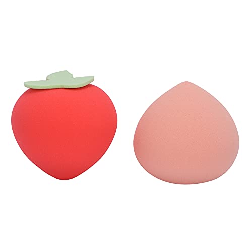 Verdant Touch Foundation Blending Sponge Fruit-Shaped Makeup Sponges Set, Cosmetic Foundation Blending Sponge, Blender Applicator for Women, Dry/Wet Use, 6 Pack von Verdant Touch