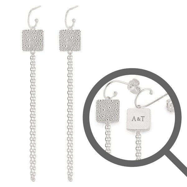 Verdelia Personalisierte Creolen Ohrringe – Fairmined Schmuck von Verdelia