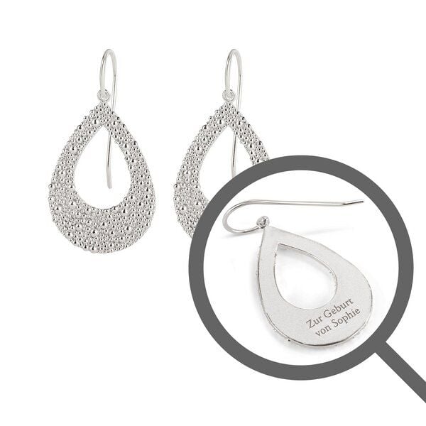 Verdelia Personalisierte Tropfen Ohrringe – Fairmined Schmuck Verdelia Personalisierte Tropfen Ohrringe – Fairmined Schmuck von Verdelia