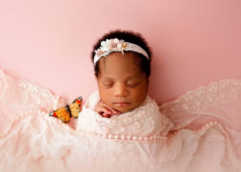 Neugeborenen Blumen Stirnband Set Für Baby Mädchen, Rts Newborn Photo Prop Fotografie Requisiten Mit Wrap Und Häkeltier Häkelkaninchen von VerdiProps