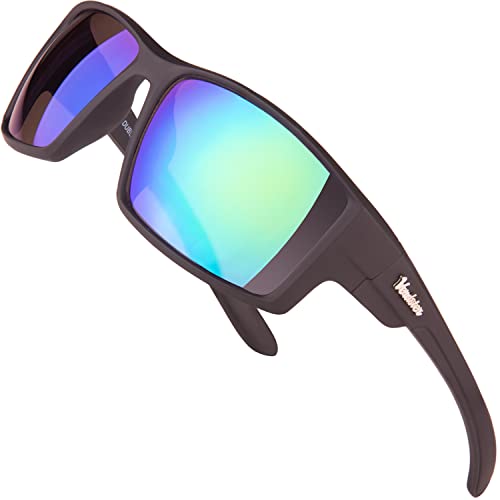 Verdster Damensonnenbrille Sport Nicht-Polarisiert Sonnenbrille für Männer Großartig für Autofahrer Radfahren Sport Dublin Verspiegelte von Verdster
