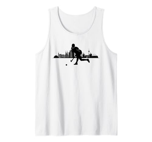 Damen Hockey Fan Rasenhockey Köln Hallenhockey Spieler Tank Top von Verein Hockey Hallenhockey Fan Mannschaft Köln