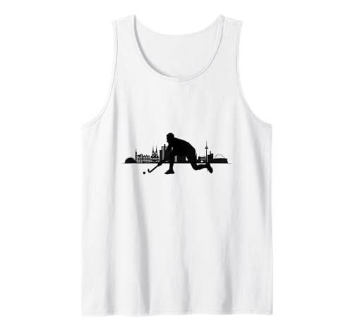 Herren Hockey Fan Rasenhockey Köln Hallenhockey Spieler Tank Top von Verein Hockey Hallenhockey Fan Mannschaft Köln