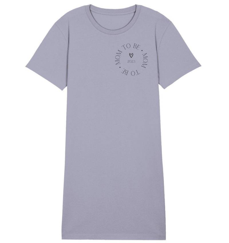 Mom To Be 2023 Longshirt Dress Organic Cotton - Ladies Organic Shirt Dress von VerellWonderShop