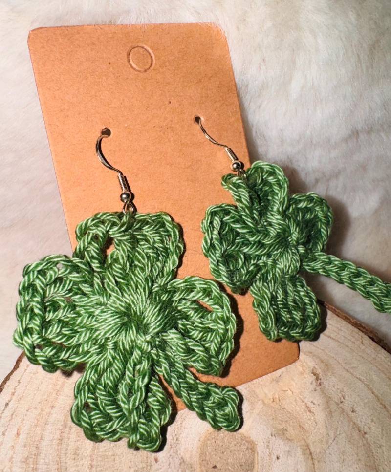 Kleeblatt Ohrringe/st. Patricks Day von VerenaHandmade