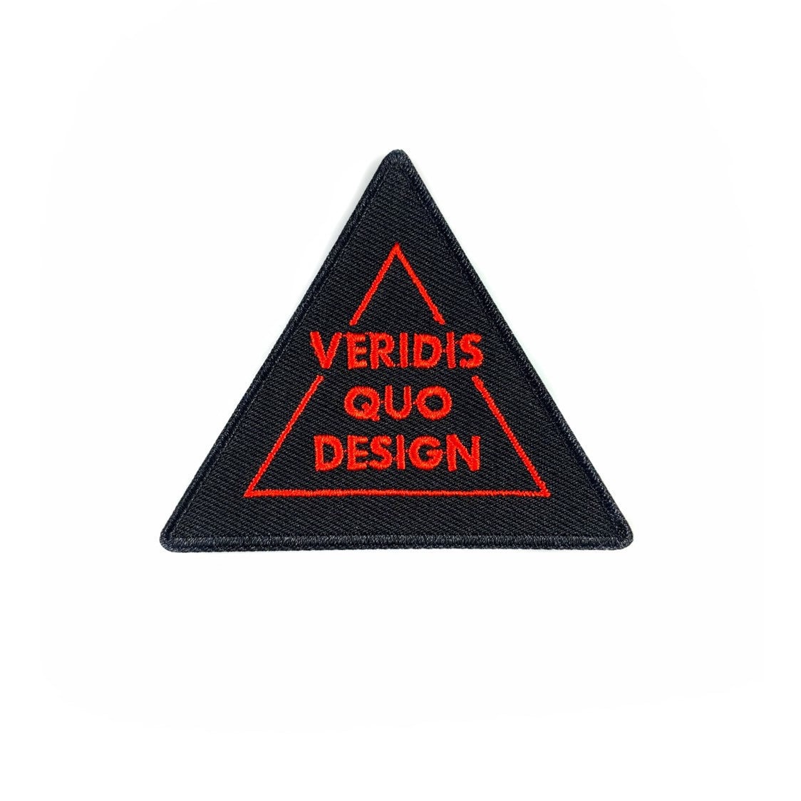 Veridis Quo Design Logo Aufnäher von VeridisQuoDesign
