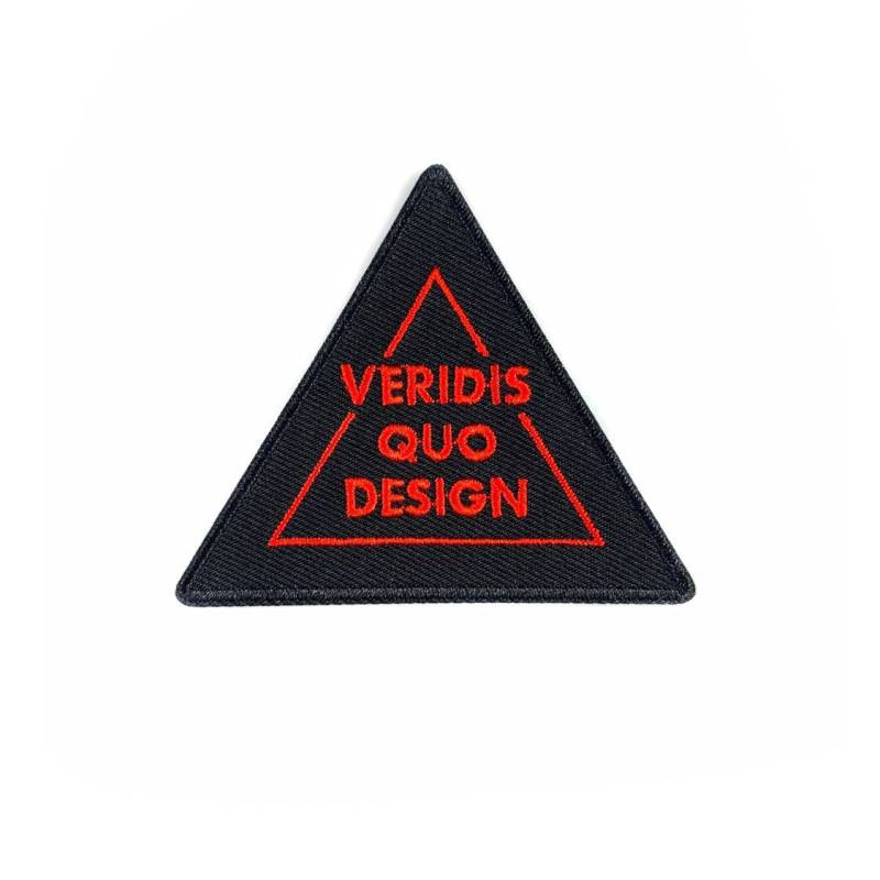 Veridis Quo Design Logo Aufnäher von VeridisQuoDesign
