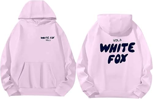 Veriliss Hoodie Damen – Pullover Damen Hoodie Langarm V Ausschnitt Pullover Sweatshirt Kapuzenpullover Slim Fit Freizeit Sport Langarmshirt Hoodies Training (Rosa,S) von Veriliss