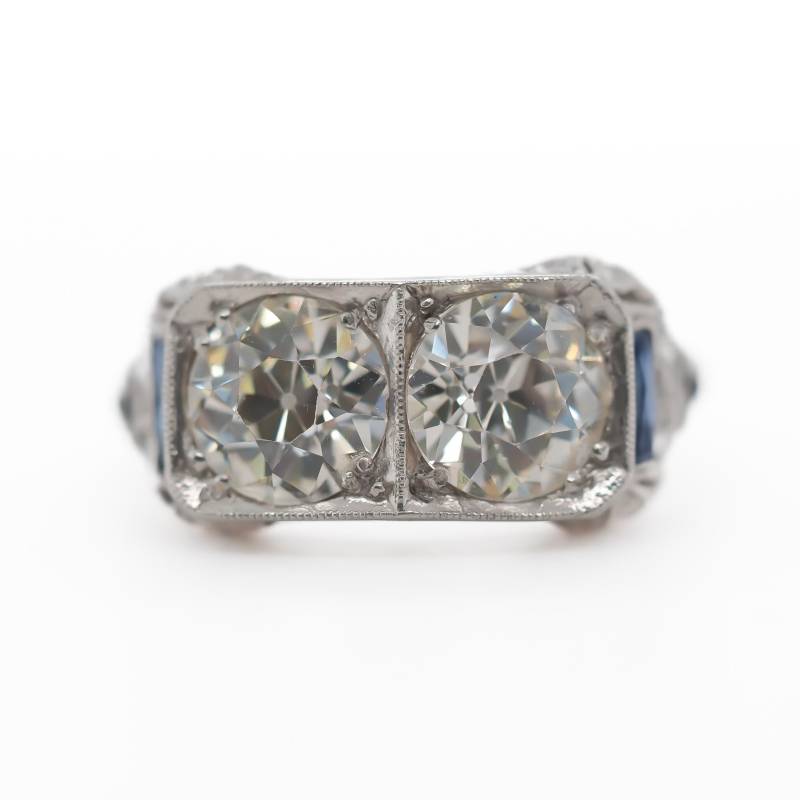 Tok Et Moi 2.65Cttw Brillant Diamant Verlobungsring - Veg#2335 Tok Et Moi 2.65Cttw Brillant Diamant Verlobungsring - Veg#2335 von VermaEstateJewels