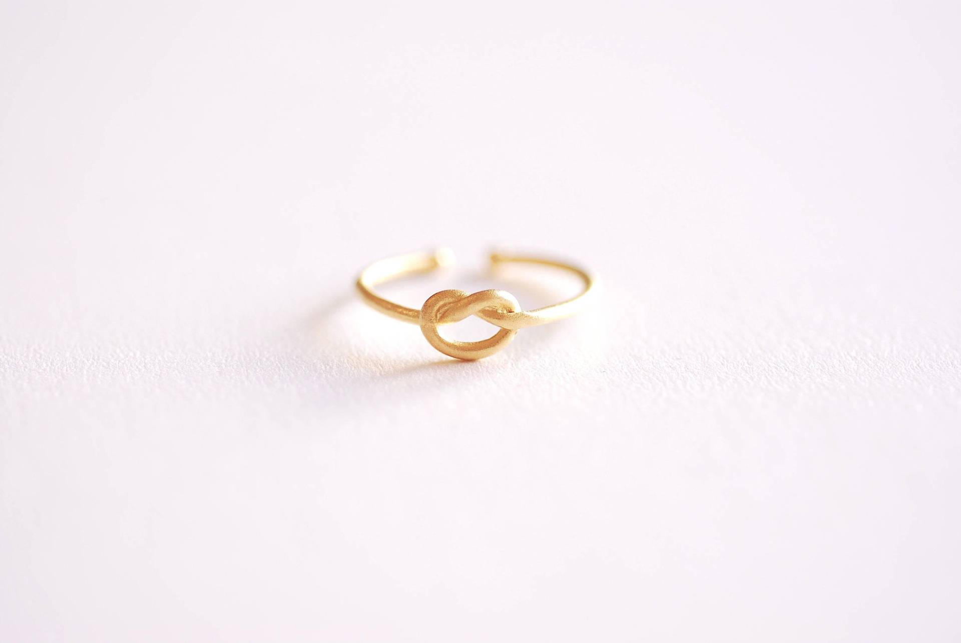 Liebesknotenring Gold - 516 Roségold, Gold, 516, Goldring, Verstellbarer Ring, Zierlicher Ring Liebesknotenring Gold - 516 Roségold, Gold, 516, Goldring, Verstellbarer Ring, Zierlicher Ring von VermeilSupplies