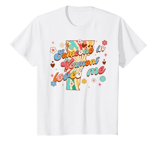 Kinder Hergestellt in Vermont Baby Mama & Ich Jemand in Vermont liebt Mich T-Shirt von Vermont Baby Mommy & Me Someone In Vermont