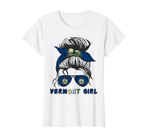 Vermont Girl USA Vermont Mom Womens T-Shirt von Vermont Girl USA Apparel