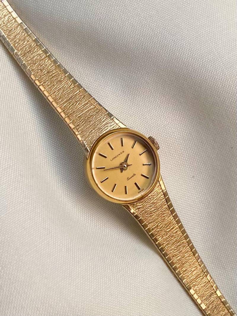 Seltene Vintage Longines Damenuhr; Zierliches Ziffernblatt von Verncellvintage