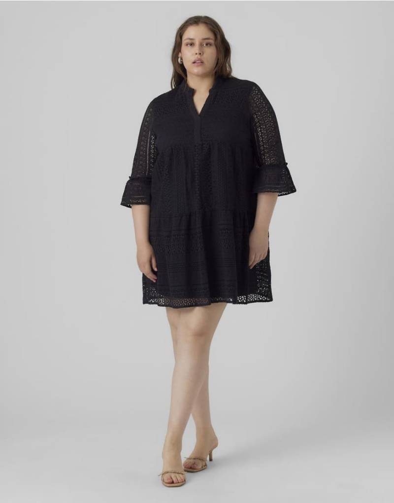 Vero Moda Curve - Bluse in Schwarz von Vero Moda Curve