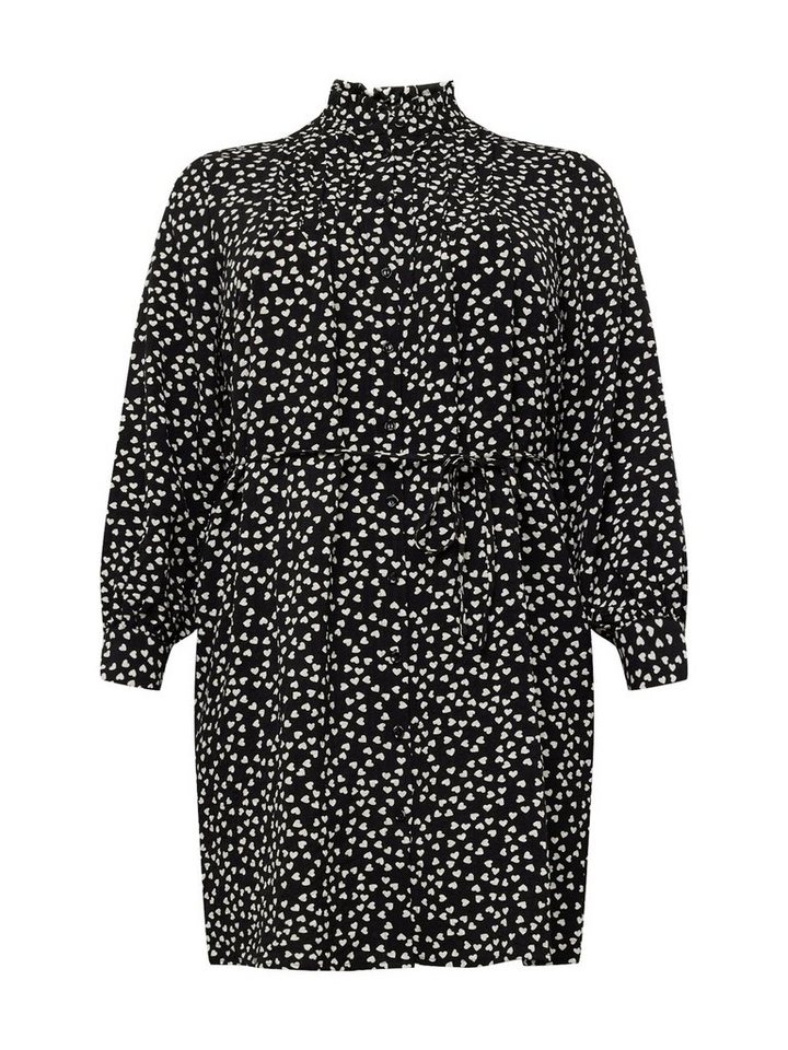 Vero Moda Curve Blusenkleid (1-tlg) Drapiert/gerafft, Rüschen von Vero Moda Curve