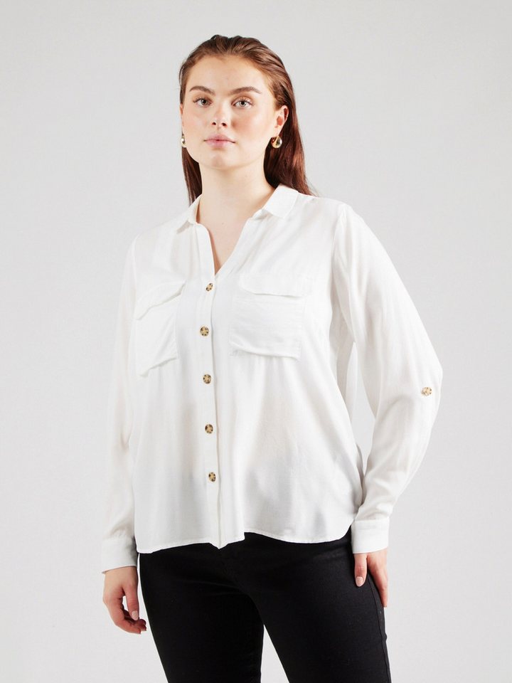 Vero Moda Curve Langarmbluse Bumpy (1-tlg) Falten von Vero Moda Curve
