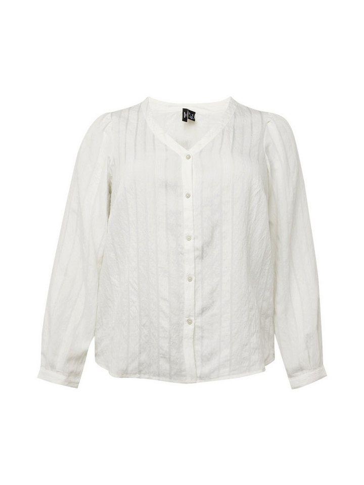 Vero Moda Curve Langarmbluse CIBEN (1-tlg) Drapiert/gerafft von Vero Moda Curve