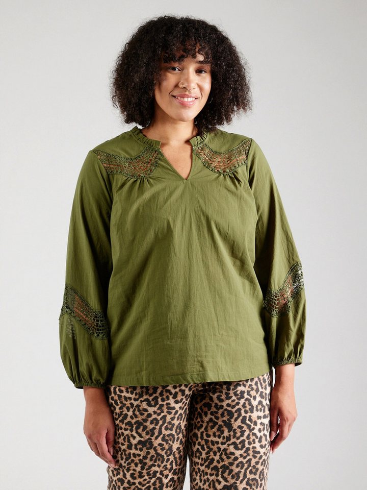 Vero Moda Curve Langarmbluse VMCTEA (1-tlg) Drapiert/gerafft von Vero Moda Curve