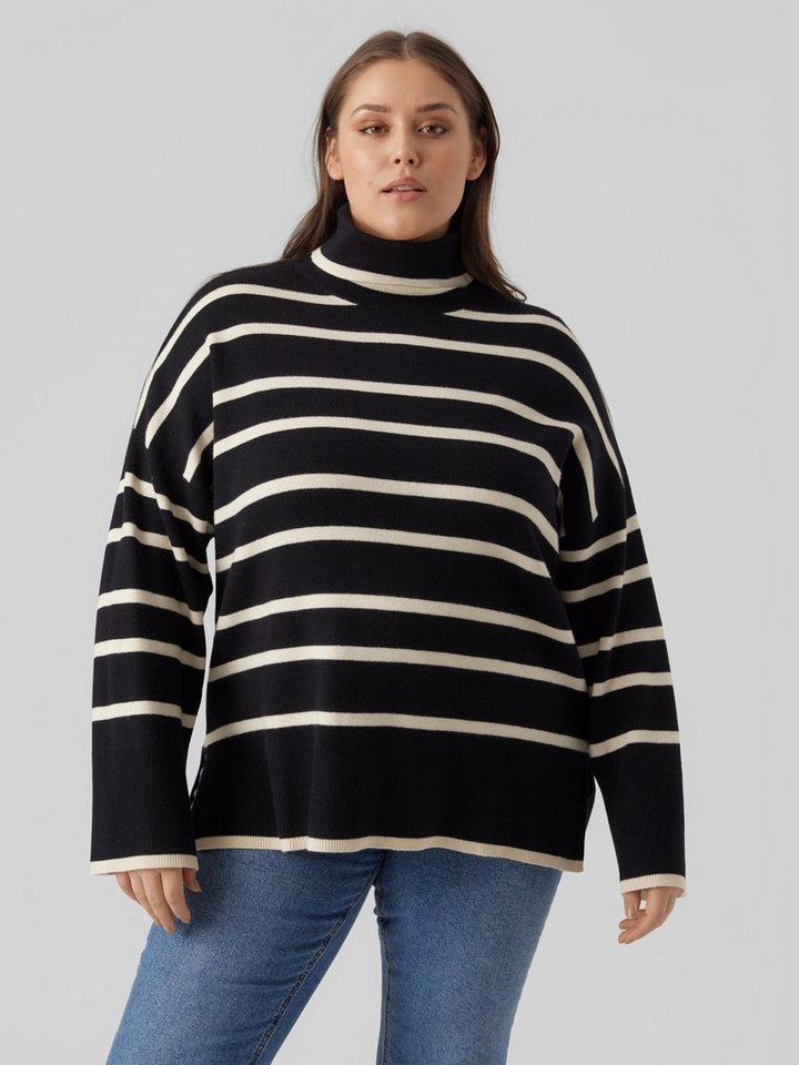 Vero Moda Curve Rollkragenpullover VMSABA LS ROLLNECK BLOUSE GA NOOS CUR Vero Moda Curve Rollkragenpullover VMSABA LS ROLLNECK BLOUSE GA NOOS CUR von Vero Moda Curve