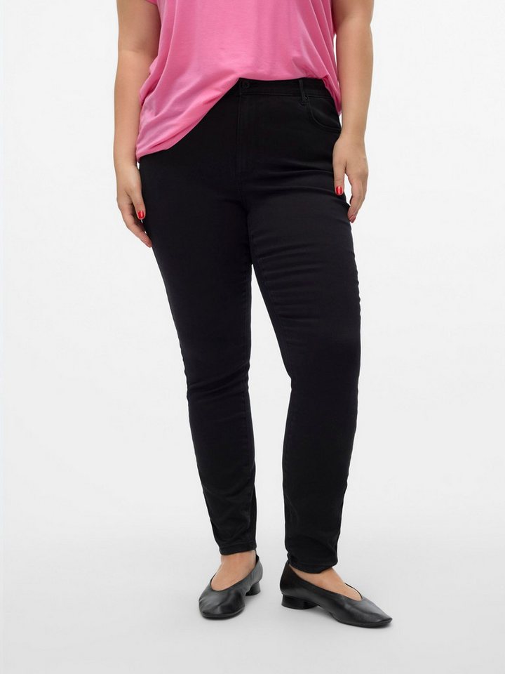 Vero Moda Curve Slim-fit-Jeans VMPHIA HR SK SOFT VI110 GA CUR NOOS von Vero Moda Curve