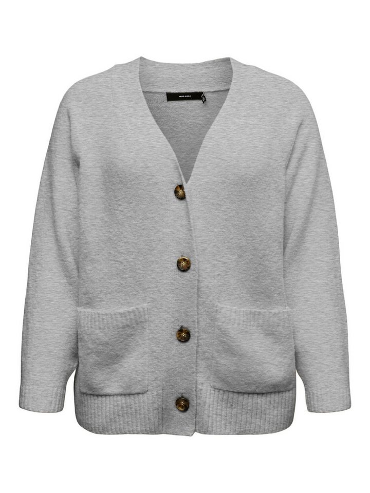 Vero Moda Curve Strickjacke VMCBOOM LS V-NECK BUTTON CARDI NOOS CUR Vero Moda Curve Strickjacke VMCBOOM LS V-NECK BUTTON CARDI NOOS CUR von Vero Moda Curve