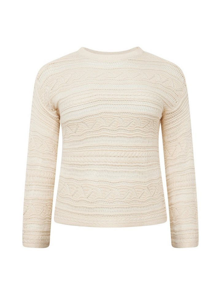 Vero Moda Curve Strickpullover CLAMAR (1-tlg) Lochmuster von Vero Moda Curve