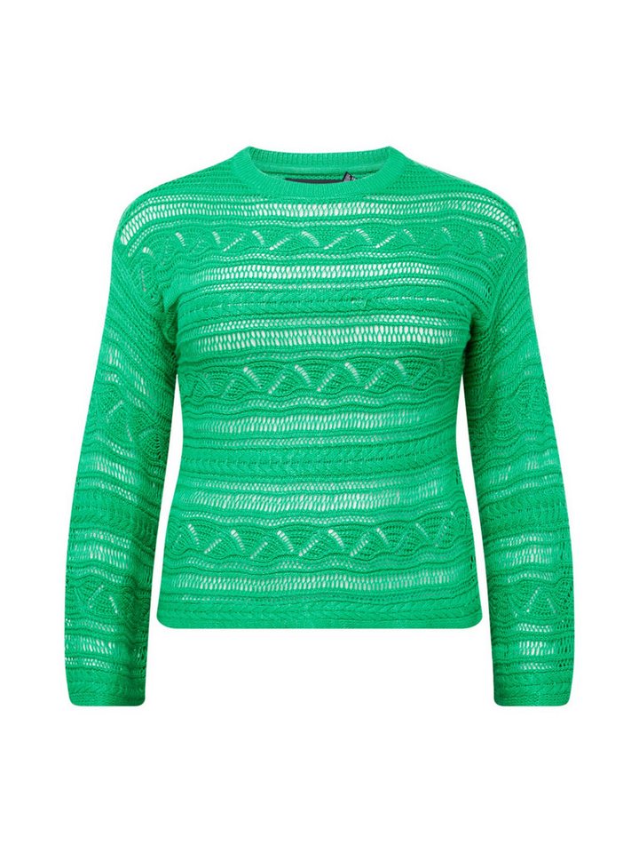 Vero Moda Curve Strickpullover CLAMAR (1-tlg) Lochmuster von Vero Moda Curve