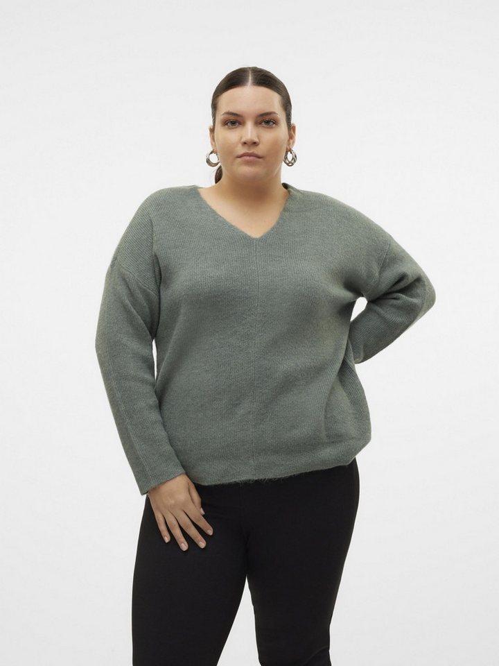 Vero Moda Curve Strickpullover VMCREWLEFILE (1-tlg) Plain/ohne Details von Vero Moda Curve