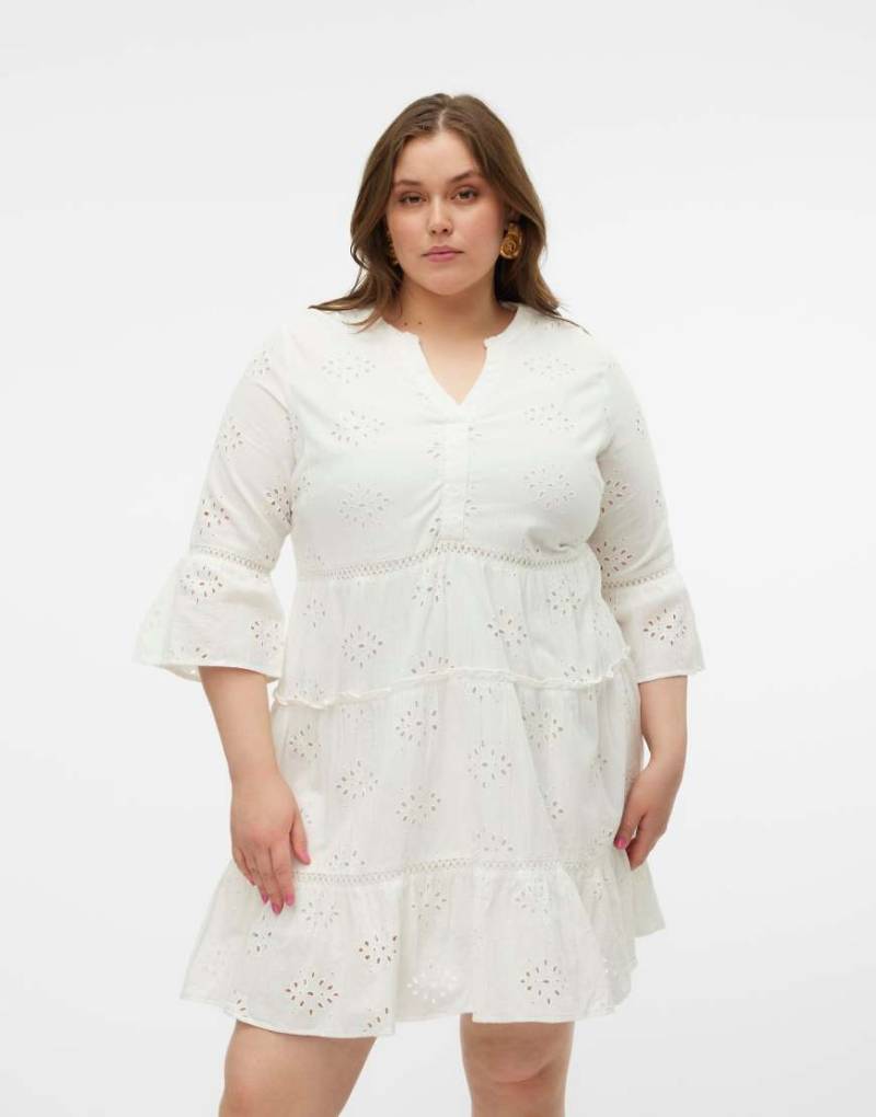Vero Moda Curve - Top in Weiß von Vero Moda Curve