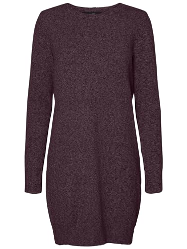 Vero Moda Curve Women's VMDOFFY LS O-Neck Dress GA NOOS Curve Kleid, Winetasting/Detail:W. Melange, M-46/48 von Vero Moda Curve