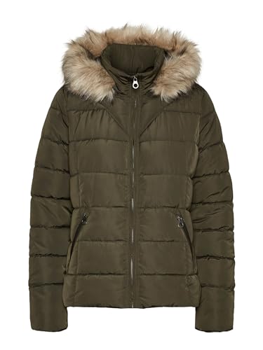 Vero Moda Curve Women's VMLIV Short Jacket CUR Jacke, Peat, 46 von VERO MODA