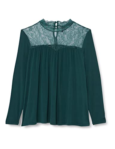 Vero Moda Curve Women's VMOLIVIA 3/4 Sleeve Blouse-S Curve Bluse, Sea Moss, S-42/44 von Vero Moda Curve