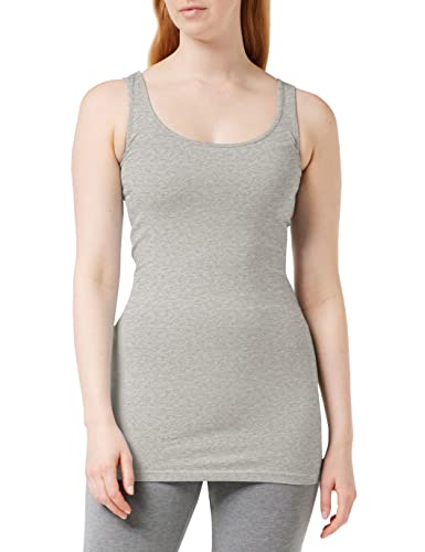 Vero Moda NOS Damen VMMAXI MY SOFT LONG TANK TOP GA NOOS Top,, per pack Grau (Light Grey Melange Light Grey Melange), 44 (Herstellergröße: XXL) von VERO MODA