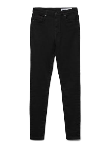 VERO MODA Damen VMSOPHIA HW Skinny J Soft VI110 GA 10209215, Black, XL/30 von VERO MODA