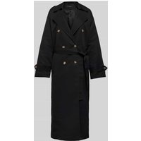 Vero Moda Outdoor Trenchcoat mit Bindegürtel Modell 'CHLOE' in Black, Größe S von Vero Moda Outdoor
