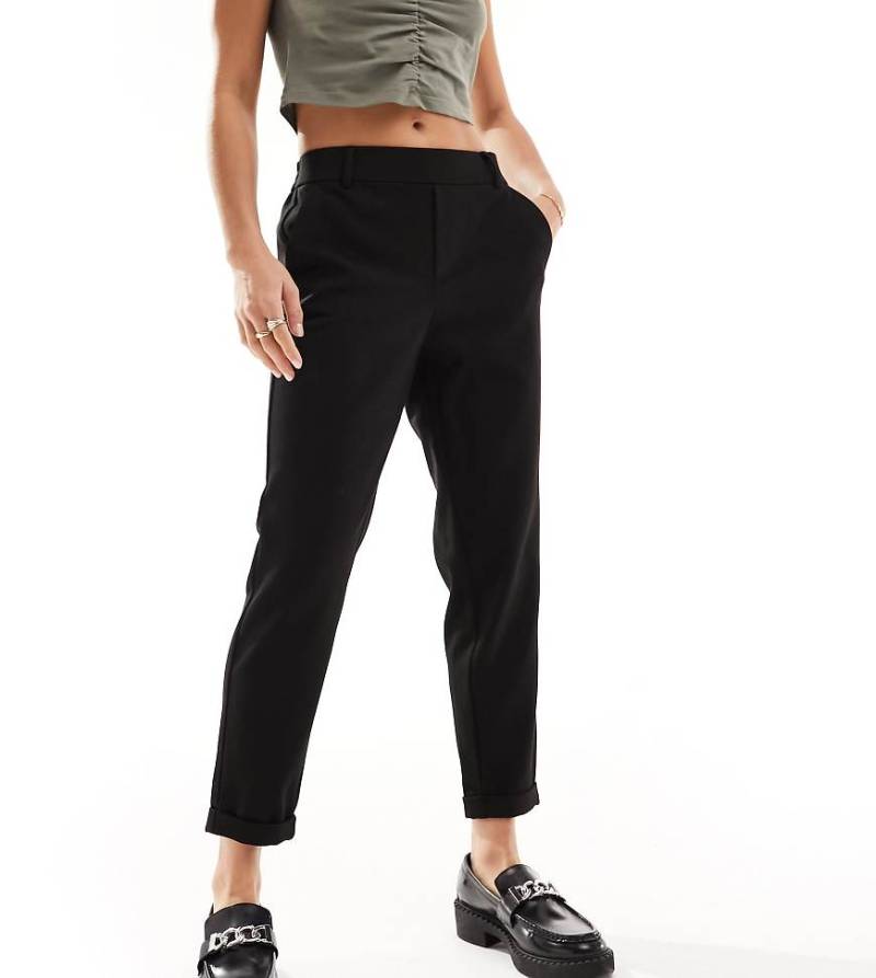 Vero Moda Petite - Gerade geschnittene Hose in Schwarz von Vero Moda Petite