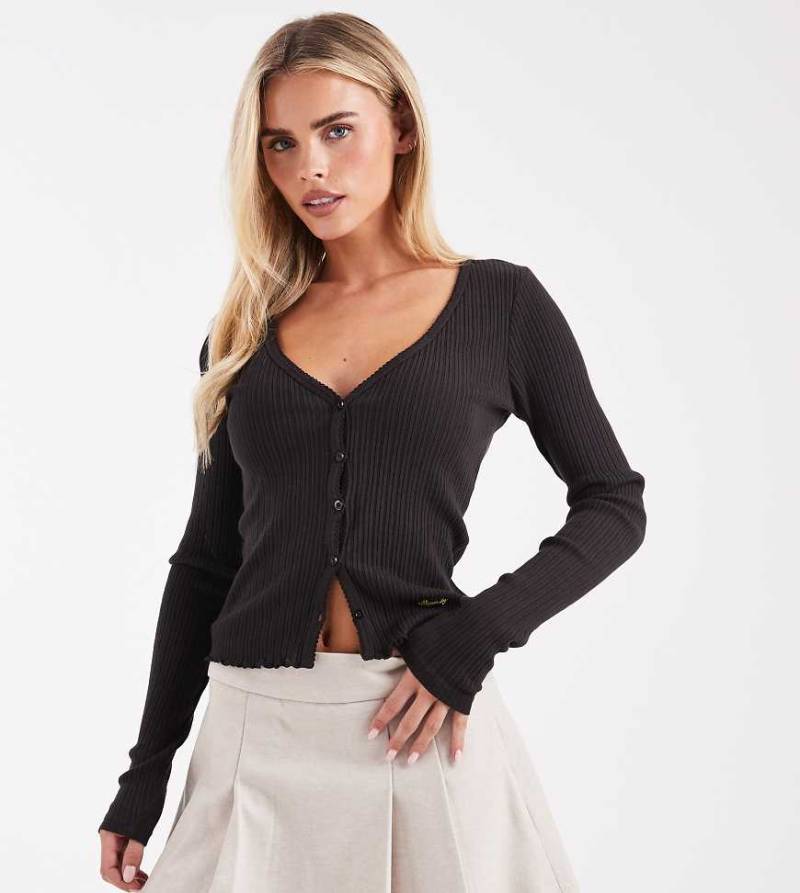Vero Moda Petite - Plissierter Minirock in Creme-Weiß von Vero Moda Petite