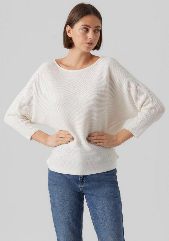 Vero Moda 3/4 Arm-Pullover VMNORA 3/4 BOATNECK BLOUSE NOOS von Vero Moda