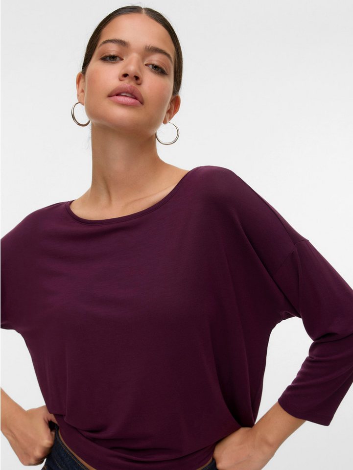 Vero Moda 3/4-Arm-Shirt VMAVA 3/4 TOP JRS GA NOOS von Vero Moda