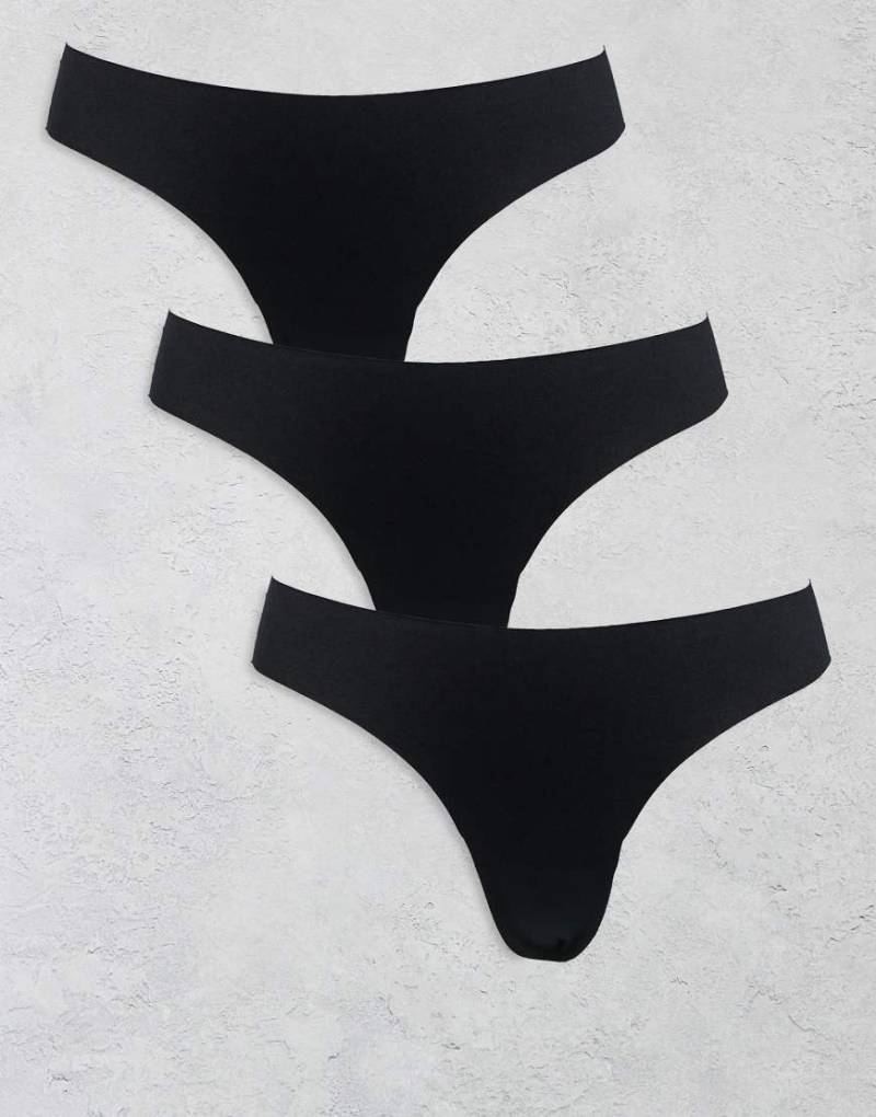 Vero Moda - 3er-Pack Tangas in Schwarz Vero Moda - 3er-Pack Tangas in Schwarz von Vero Moda