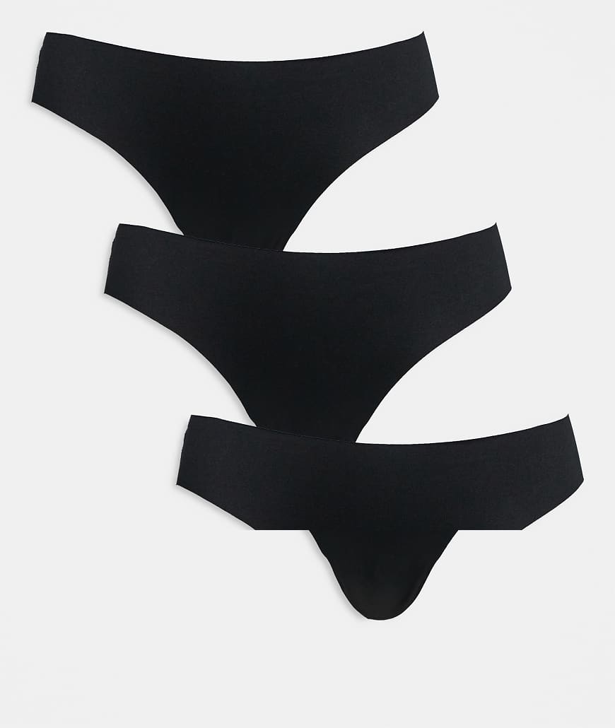 Vero Moda - 3er-Pack Unterhosen in Schwarz von Vero Moda