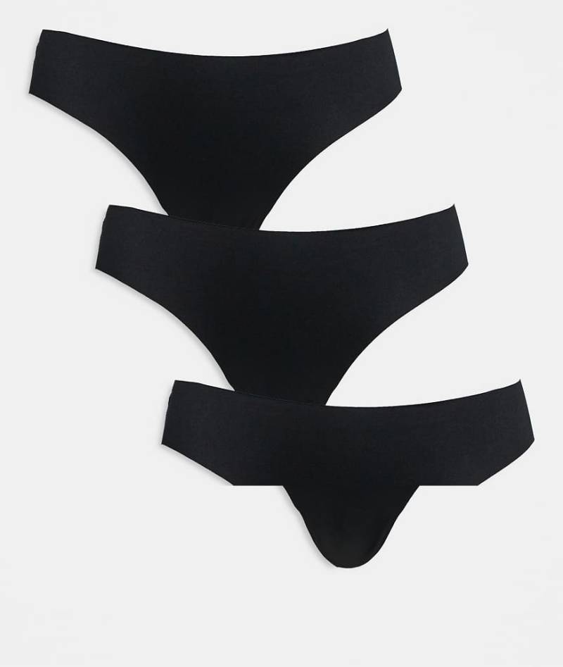 Vero Moda - 3er-Pack Unterhosen in Schwarz von Vero Moda