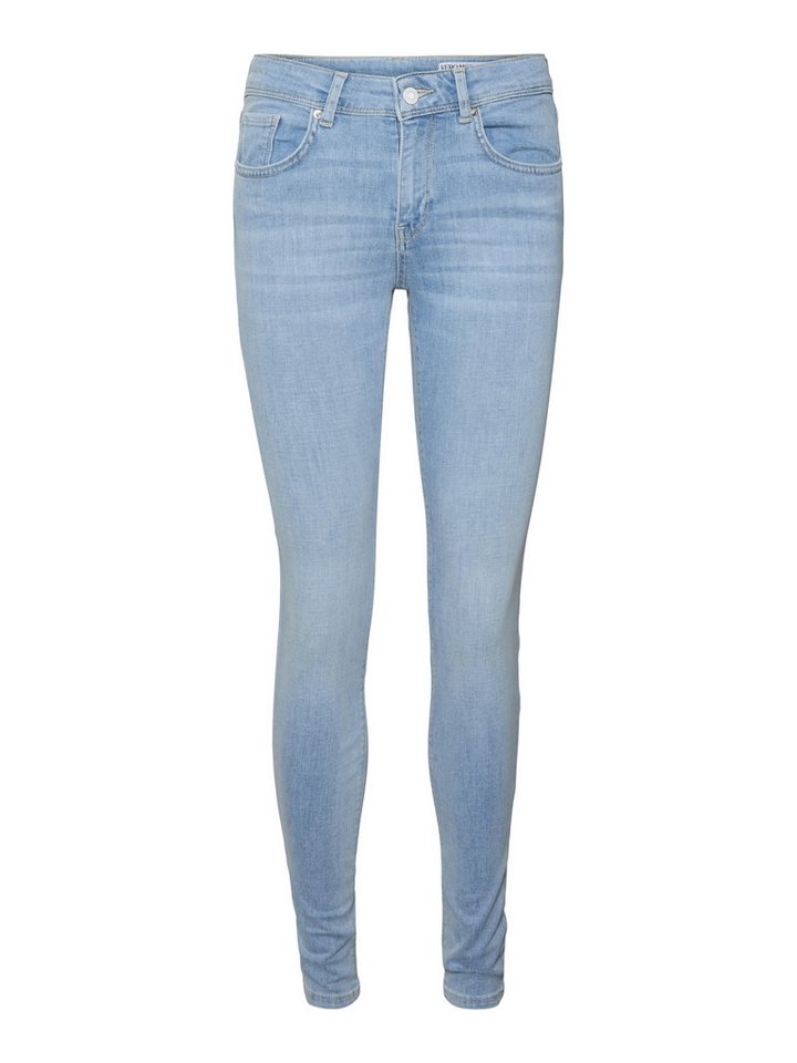 Vero Moda 5-Pocket-Jeans VMLUX MR SLIM JEANS RI371 NOOS Light Blue Denim von Vero Moda