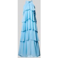 Vero Moda A-Linien Abendkleid mit tiefem Rückenausschnitt Modell 'FELICIA' in Hellblau, Größe XL Vero Moda A-Linien Abendkleid mit tiefem Rückenausschnitt Modell 'FELICIA' in Hellblau, Größe XL von Vero Moda