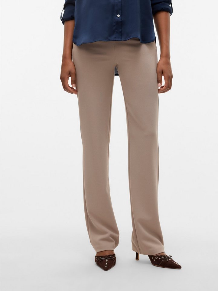 Vero Moda Anzughose VMZAMIRA MW SLIM STRAIGHT PANT NOOS mit Gürtelschlaufen von Vero Moda